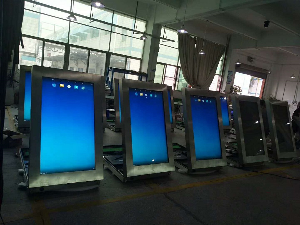 Stainless Steel <a href=https://www.dtlcdkiosk.com/Waterproof-Outdoor-Digital-Signage.html target='_blank'>Outdoor digital signage</a>