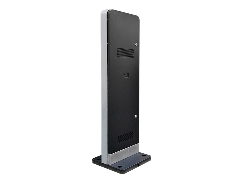 Small outdoor digital totem