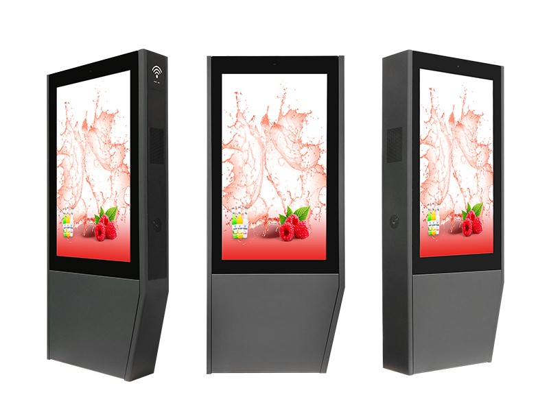 Outdoor digital totem customization service