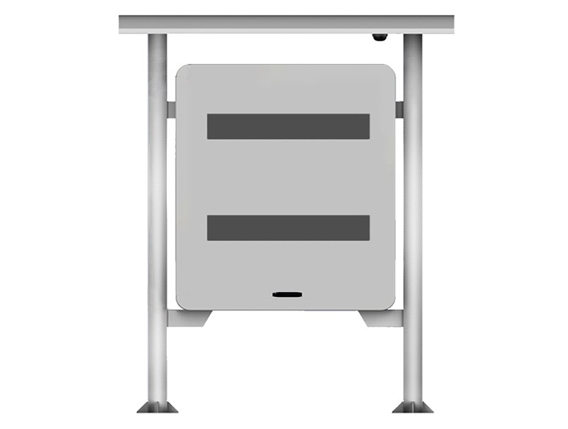 Outdoor dual screen multimedia player