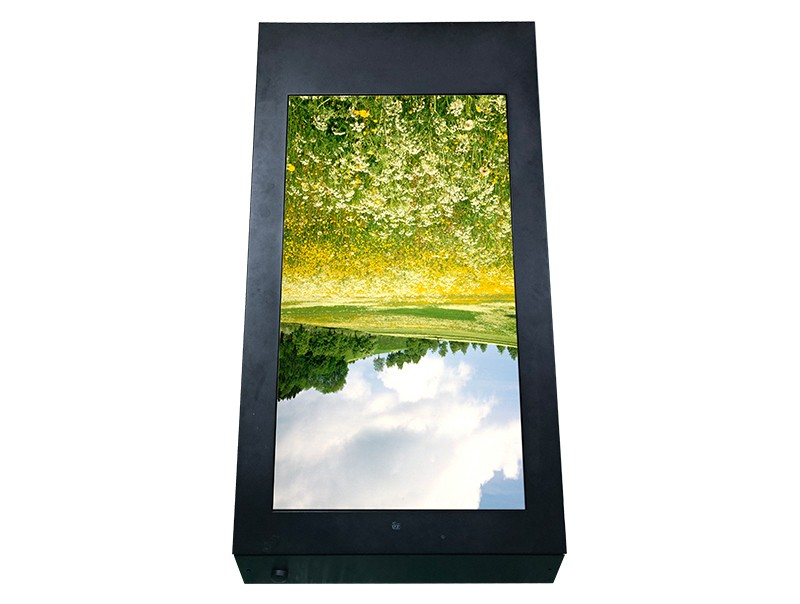 Outdoor wall-mounted display